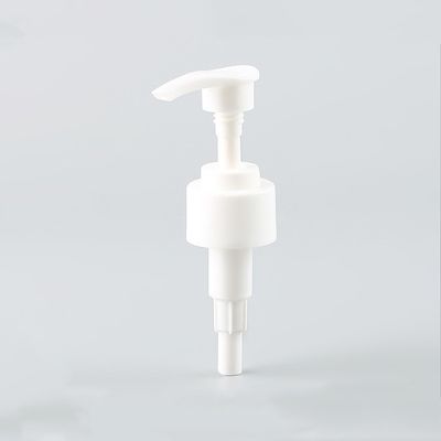 28 / 410 لوسیون قابل تنظیم پمپ تلگراف شامپو پلاستیکی سفید شستشوی پیچ ژل