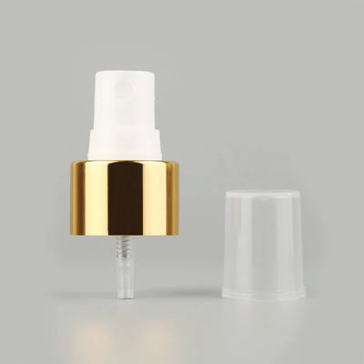 SGS 24mm 24/410 آلومینیوم Fine Mist Sprayer پمپ عطر طلا برای بطری
