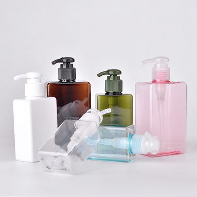 بطری های پمپ صابون دستی خالی پلاستیکی 280 میلی لیتری 9.4 اونس Petg Dispensers Bath Manual Press Cyclic