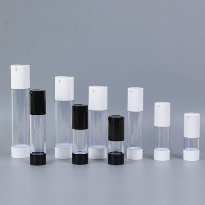بطری های پمپ بدون هوا لوازم آرایشی مات 10 میلی لیتر بطری های اسپری پلاستیکی 30 میلی لیتری بدون هوا