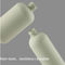 بطری پمپ شامپو پلاستیکی مات سبز HDPE گرد 200 میلی لیتری 500 میلی لیتری