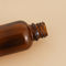بطری های قطره چکان روغن ضروری قابل تنظیم 10 میلی لیتر 20 میلی لیتر شیشه کهربایی برای لوازم آرایشی و بهداشتی