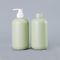 بطری های پمپ دوش پلاستیکی HDPE 500 میلی لیتری لوسیون سبز ژل ضد عفونی کننده دست